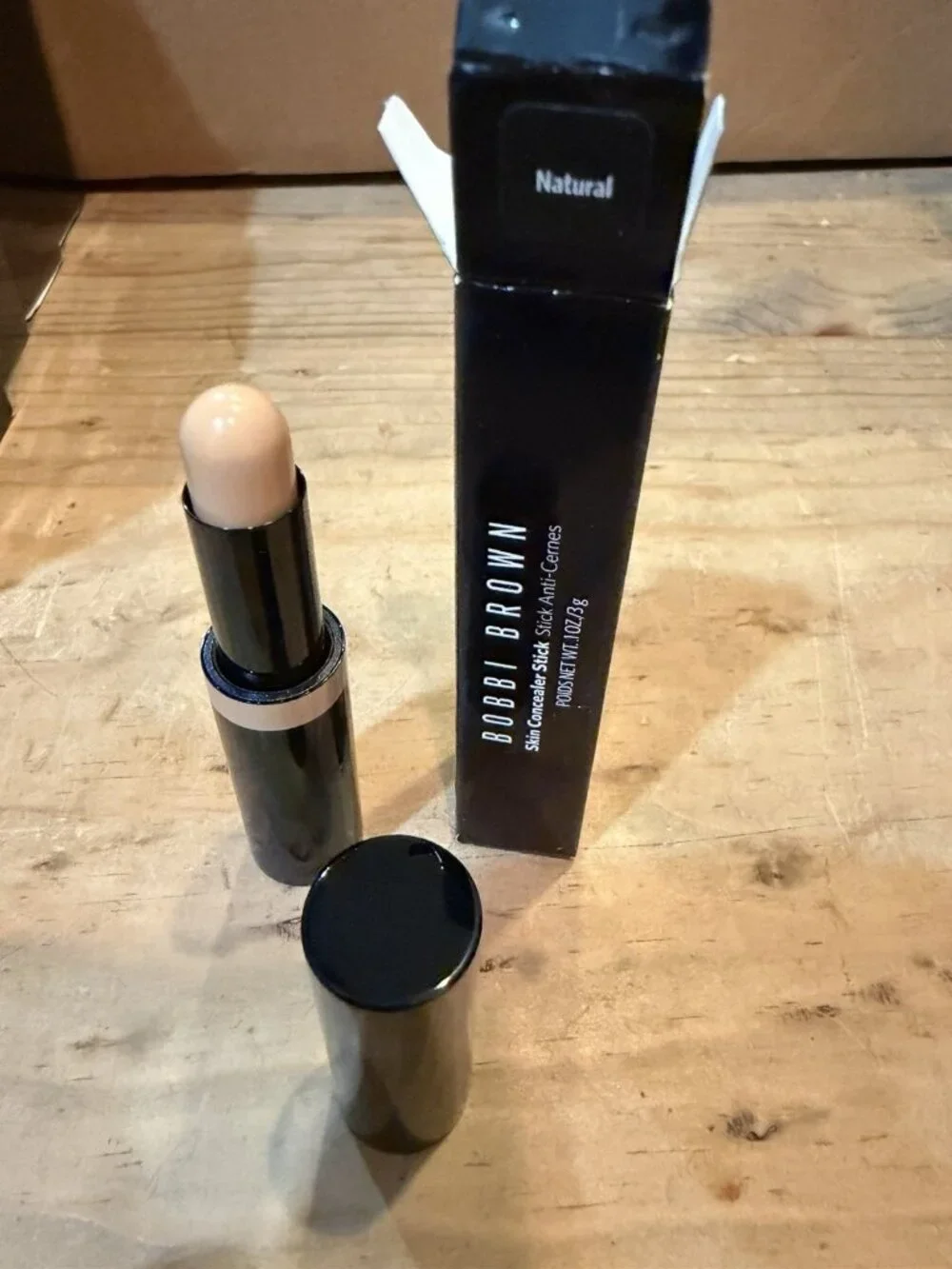Bobbi Brown Skin Concealer Stick In NATURAL .1oz/3g New W/ Box